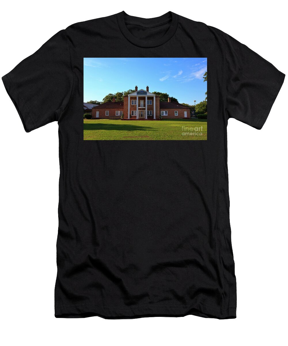 Fort Johnston T-Shirt featuring the photograph Southport Fort Johnston by Jill Lang