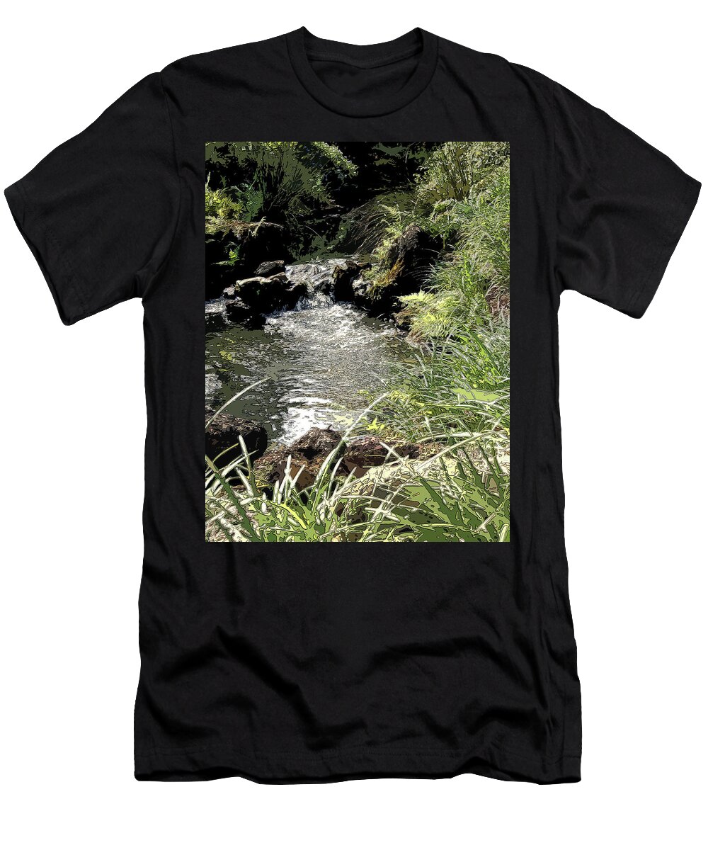 Landscape T-Shirt featuring the photograph Spanish Rill by James Rentz