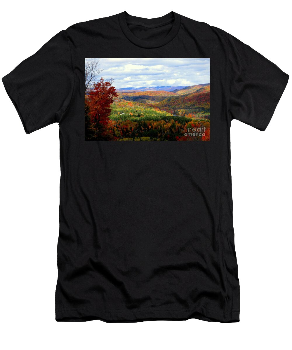 Autumn T-Shirt featuring the photograph Splendor by Elfriede Fulda