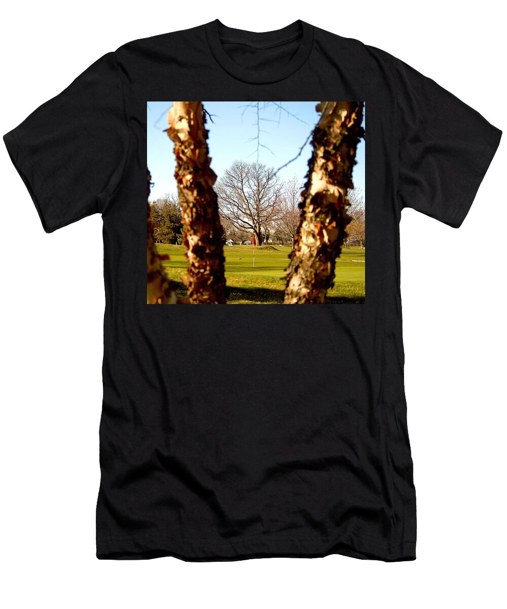 Golf T-Shirt featuring the photograph Spring Golf by Newwwman