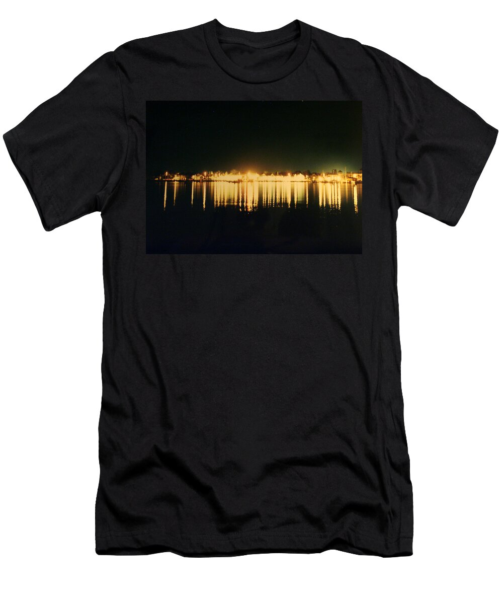 Florida T-Shirt featuring the photograph St. Augustine Lights by Kenneth Albin