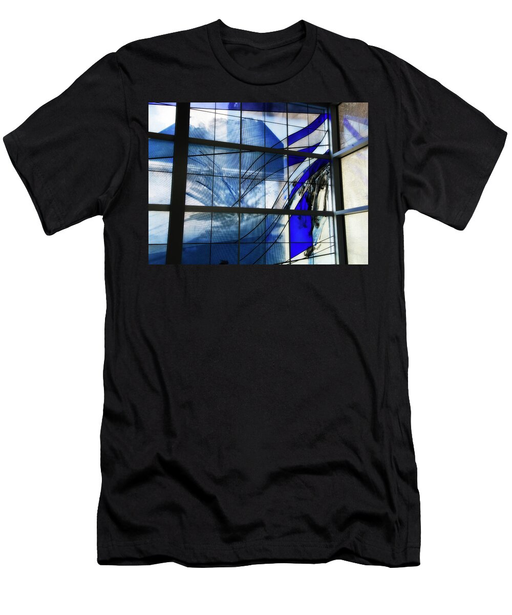 Stain T-Shirt featuring the photograph Stained Glass by Jill Lang