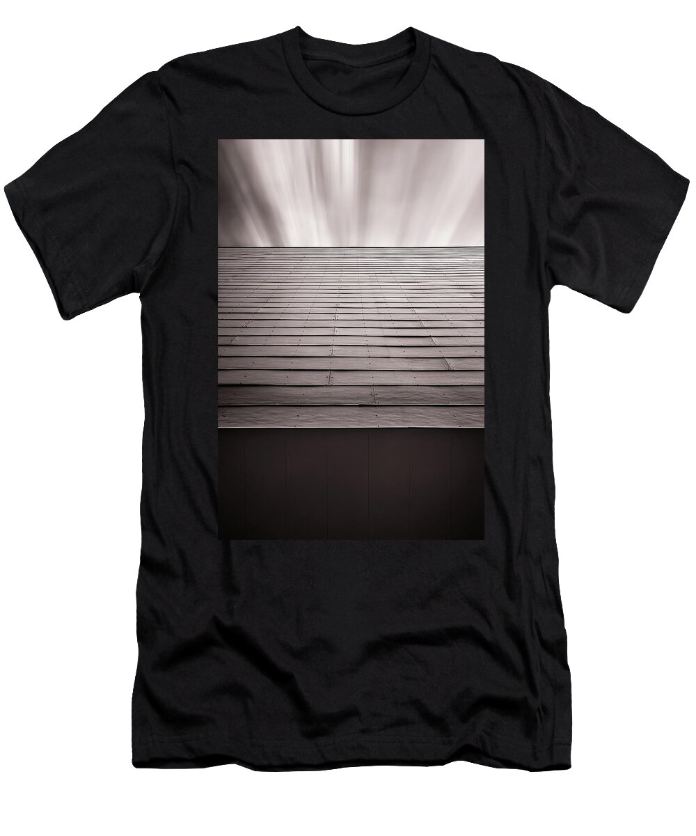 Architecture T-Shirt featuring the photograph Straight Line Above by Scott Norris