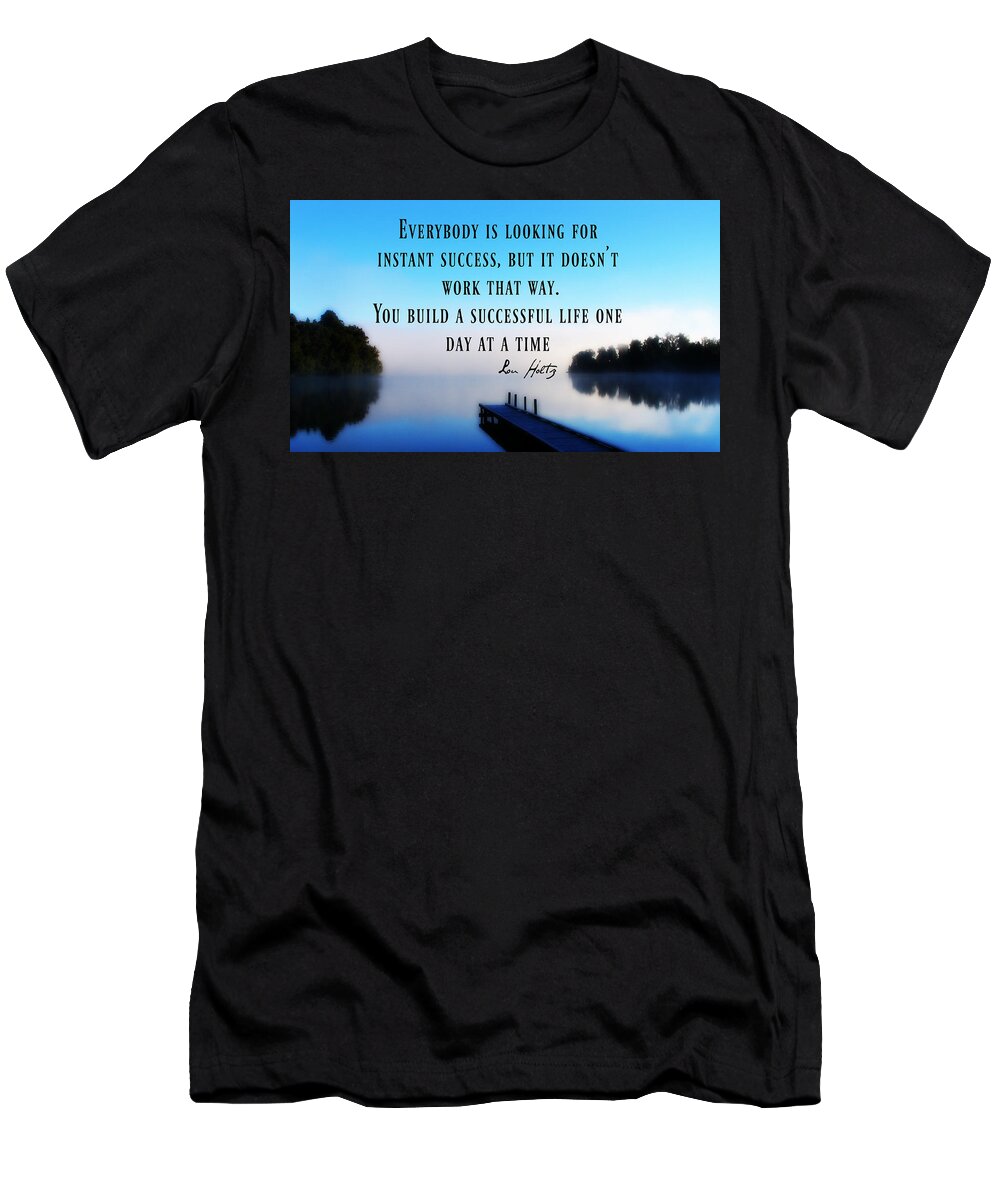  T-Shirt featuring the photograph Success Traveled by David Norman
