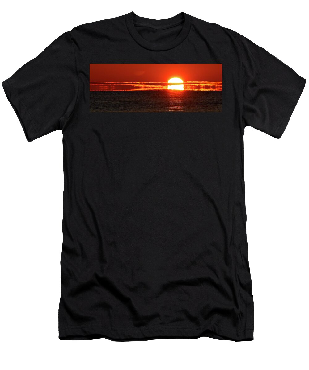 Abstract T-Shirt featuring the photograph Sun On The Rise 2 by Lyle Crump