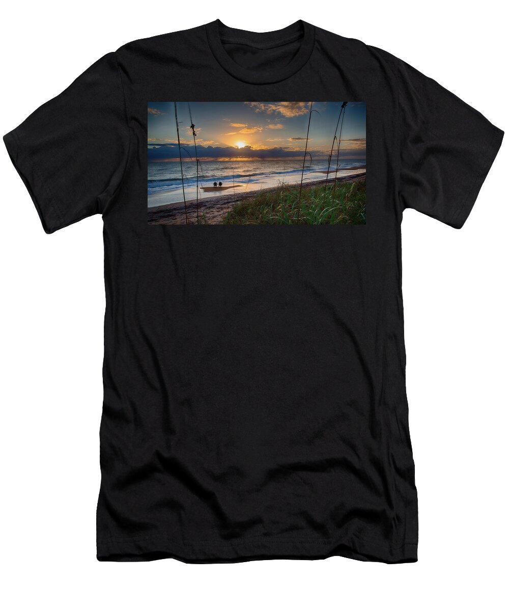 Landscape T-Shirt featuring the photograph Sunrise Love by Dillon Kalkhurst