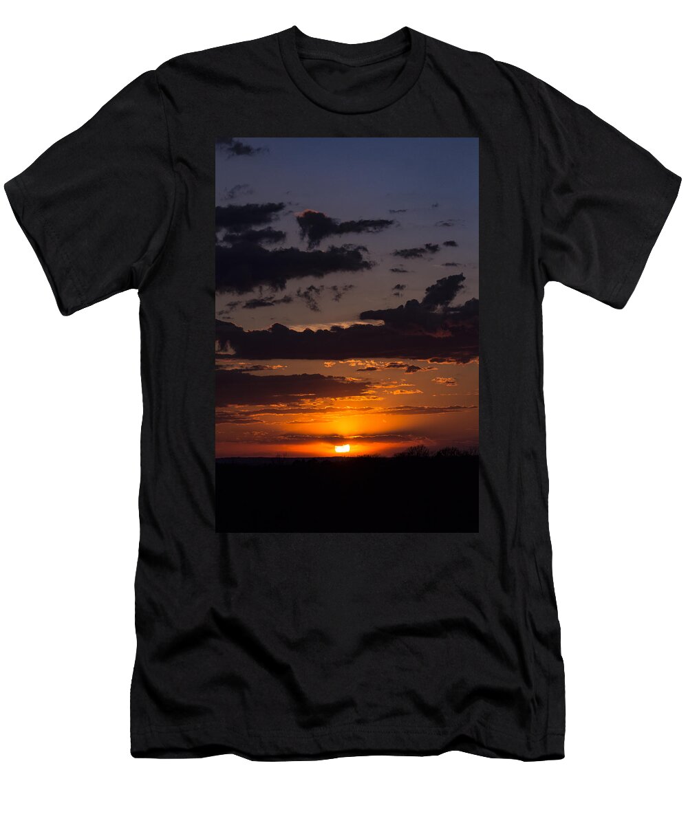 Sunset T-Shirt featuring the photograph Sunset by Holly Ross