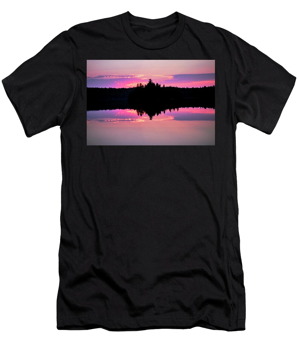 9 Mile Lake T-Shirt featuring the photograph Invincible Gentleness by Cynthia Dickinson