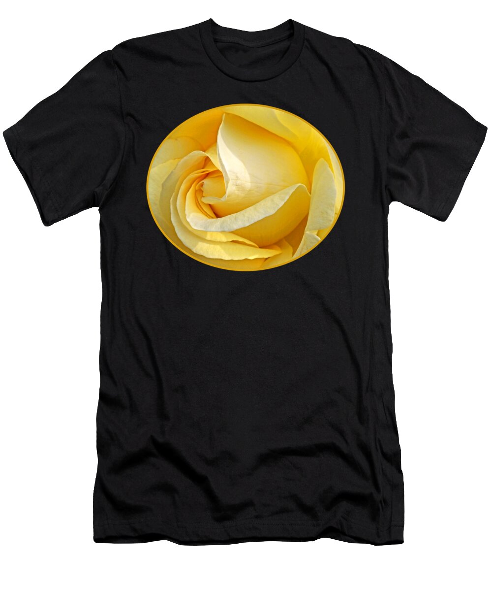 Rose T-Shirt featuring the photograph Sunshine Rose by Gill Billington