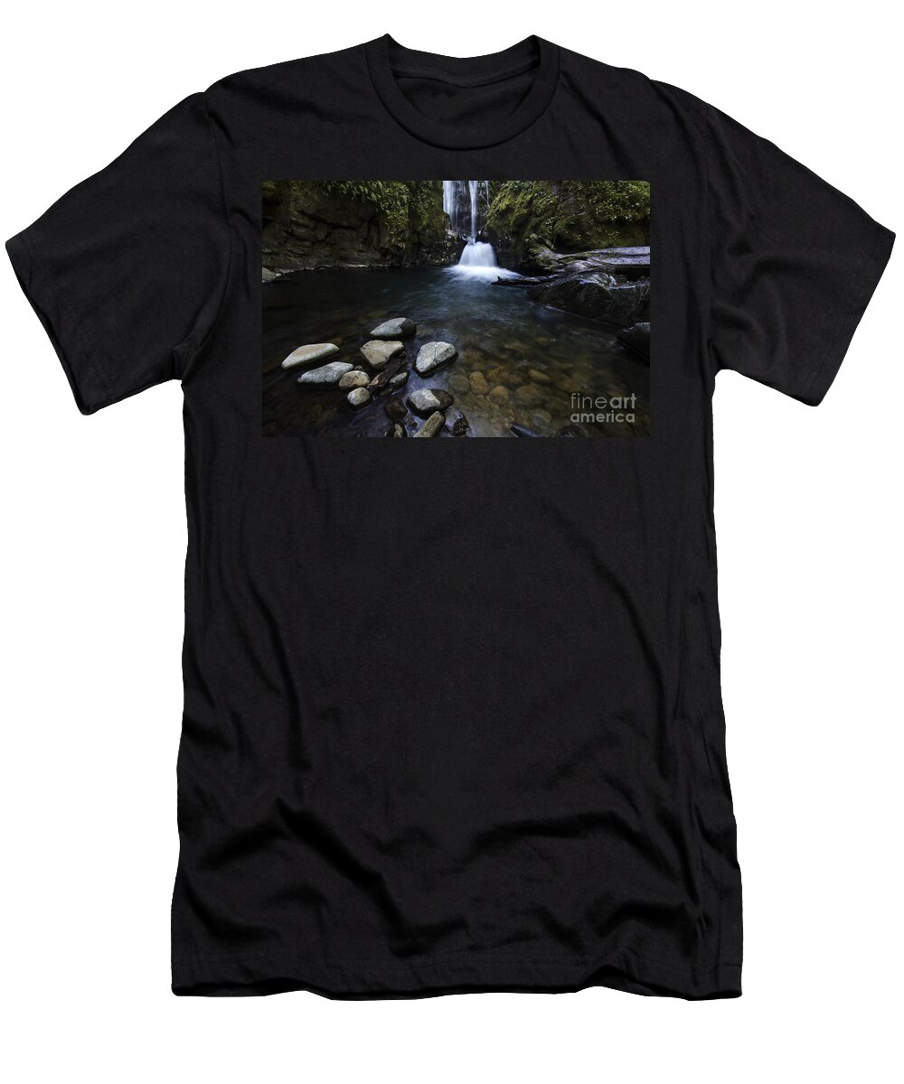 Falls T-Shirt featuring the photograph Susan Creek Falls Oregon 1 by Bob Christopher