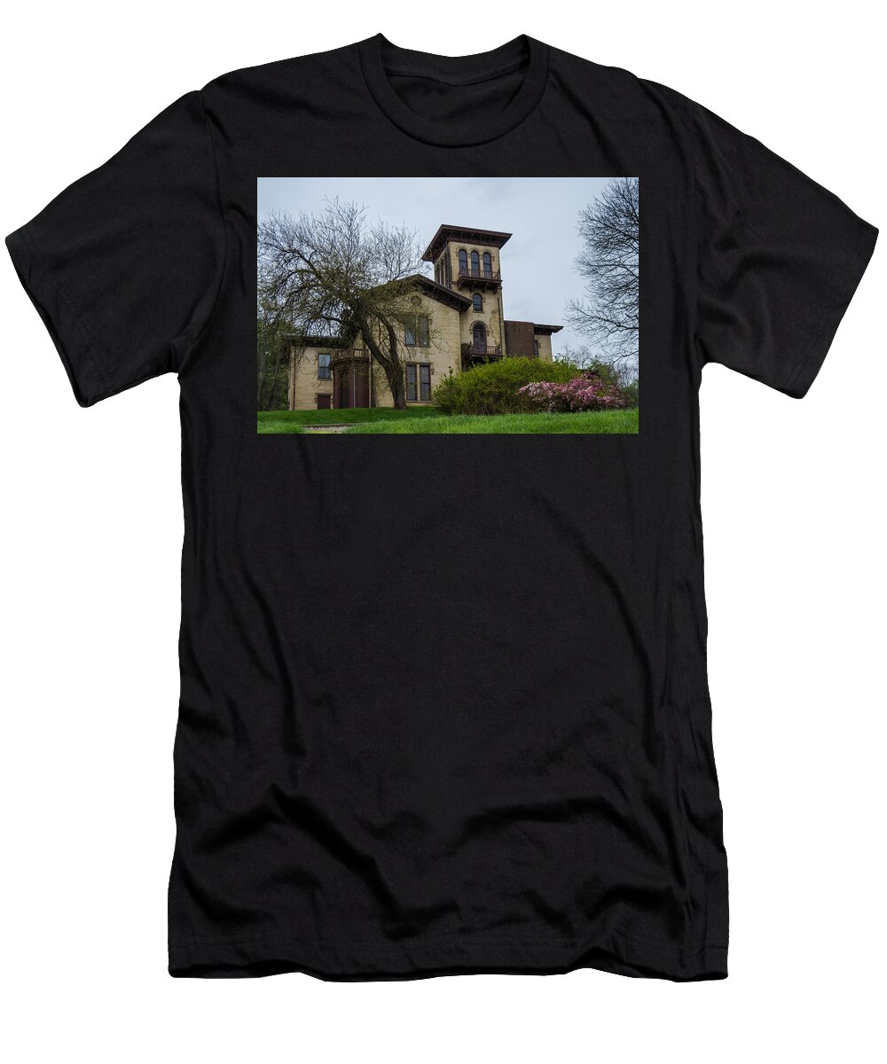 Anchorage T-Shirt featuring the photograph The Anchorage - Putnam Villa by Holden The Moment