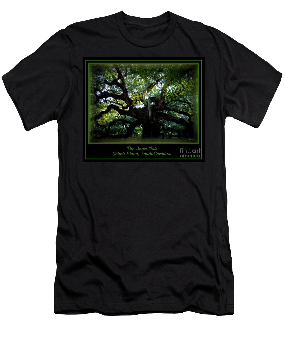 Angel Oak T-Shirt featuring the photograph The Angel Oak by Leslie Revels