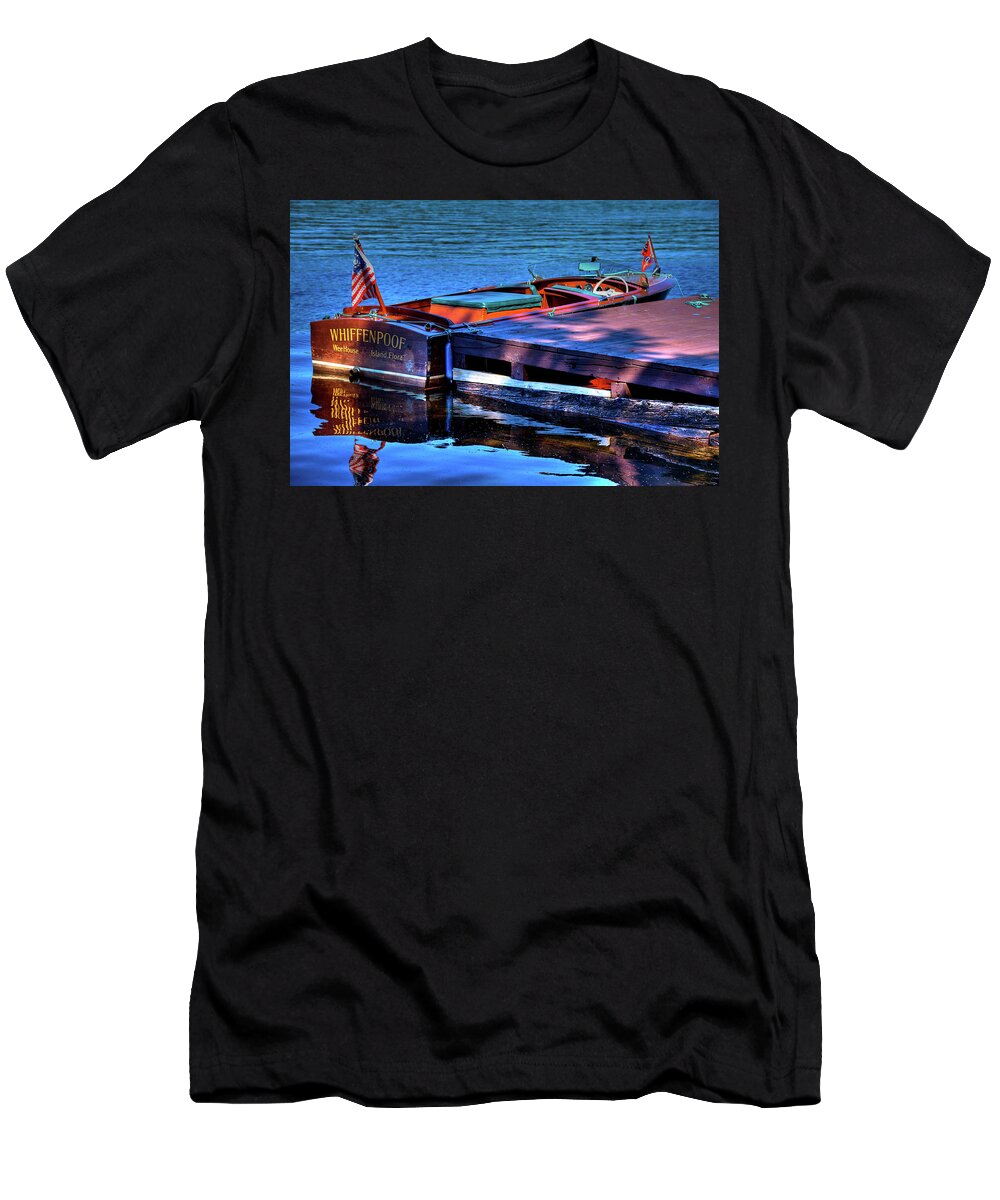 1958 Chris-craft Continental T-Shirt featuring the photograph The Vintage 1958 Chris Craft by David Patterson