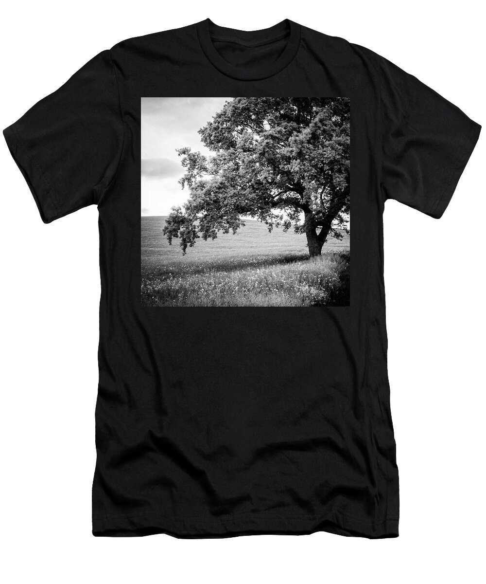 Aleckc T-Shirt featuring the photograph The Deepest Thoughts Are Birthed by Aleck Cartwright