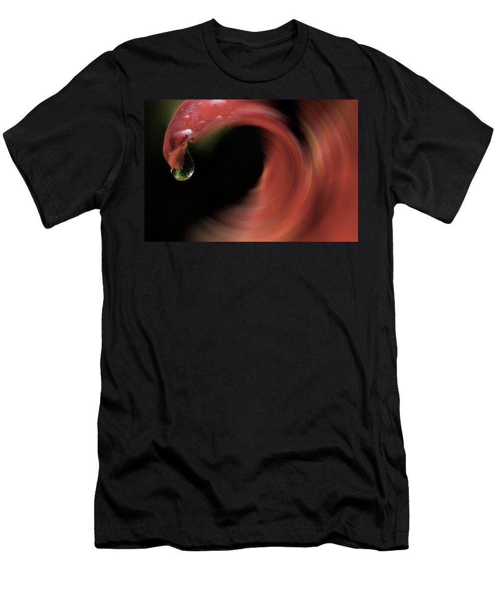 Lily T-Shirt featuring the photograph The Flow Of Summer by Mike Eingle