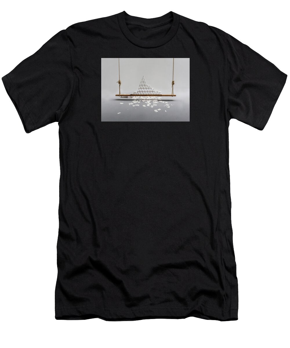 Foundations T-Shirt featuring the photograph The Foundations Of Society by Micah Offman