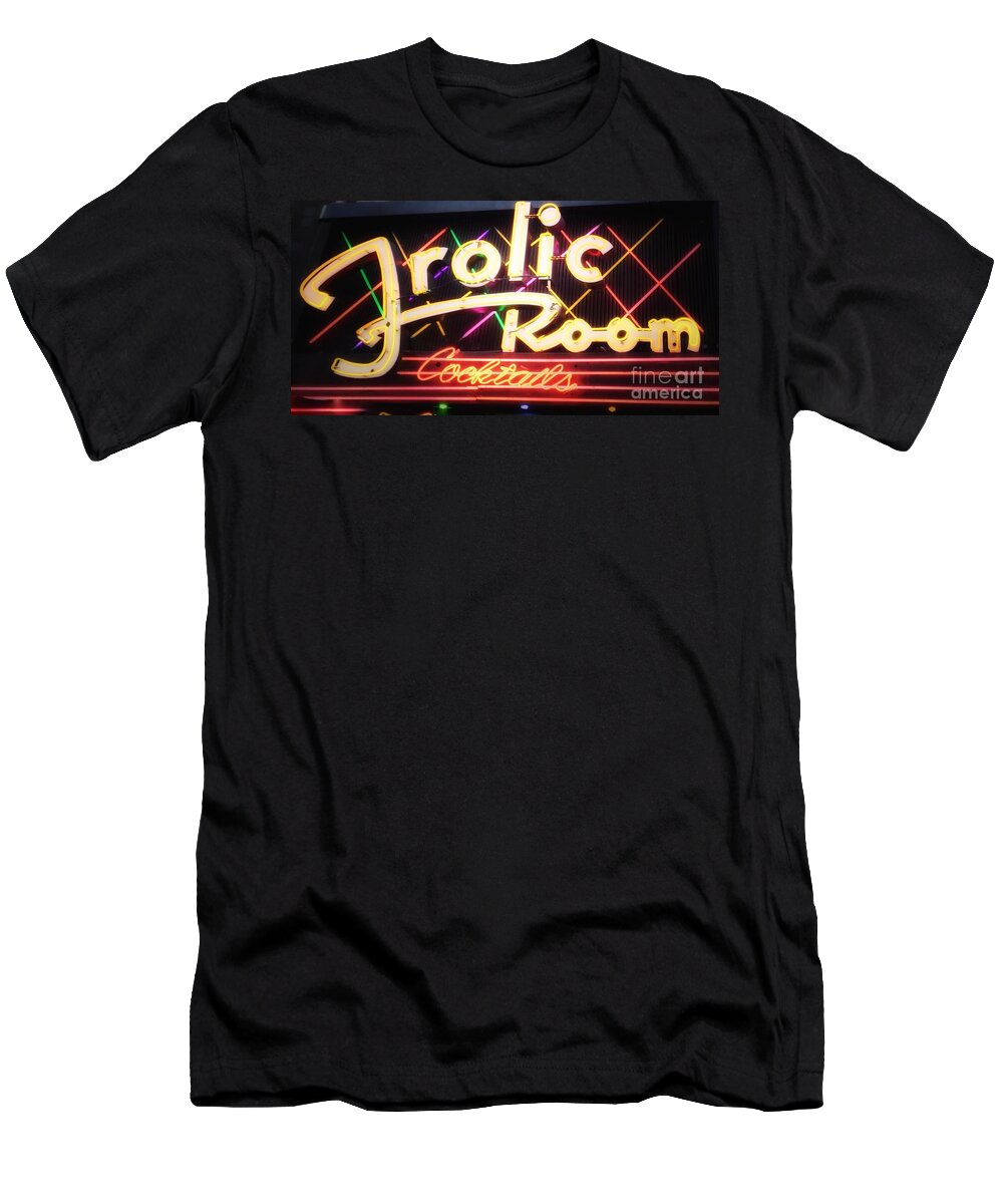 1000 Views T-Shirt featuring the photograph The Frolic Room by Jenny Revitz Soper