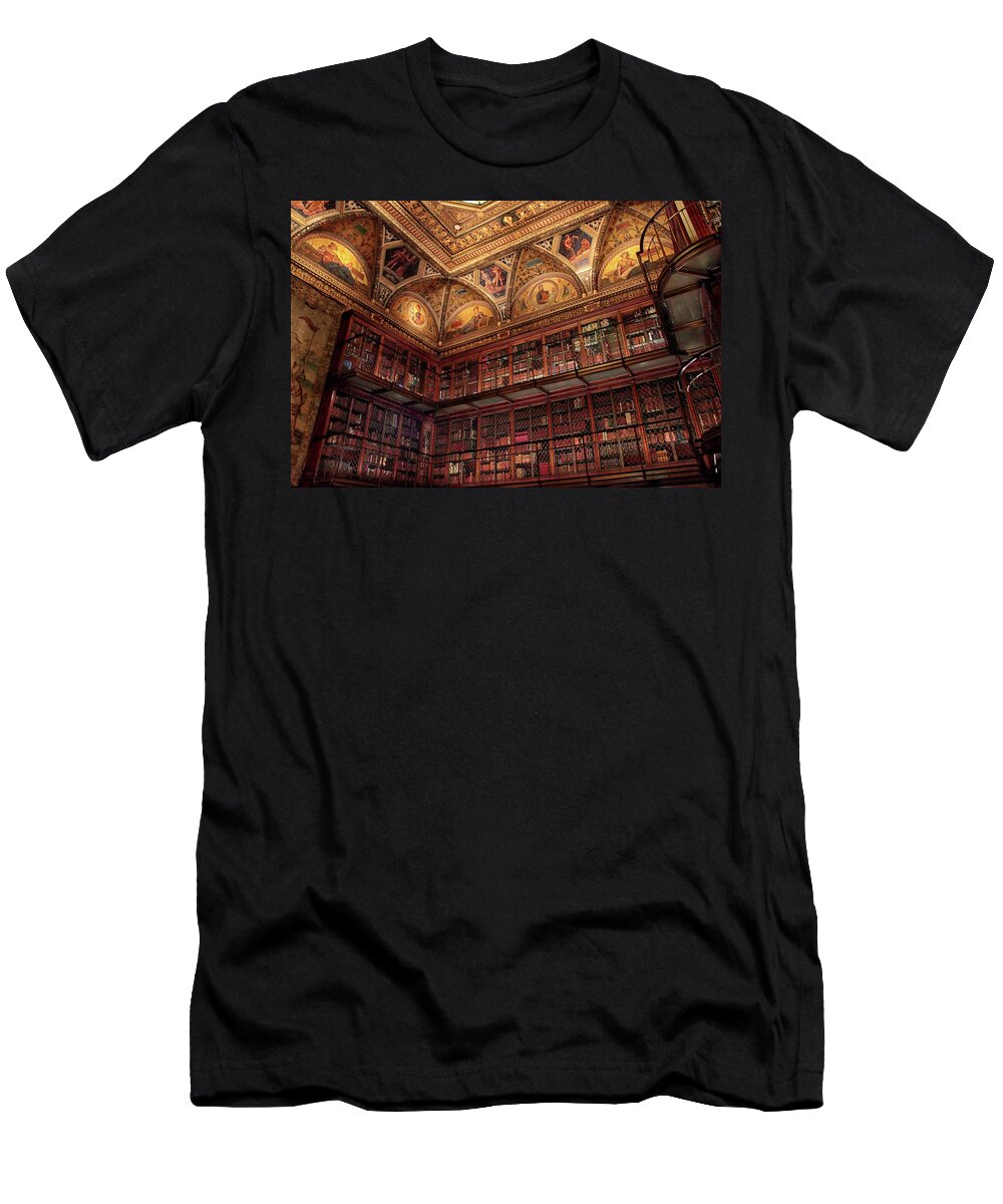 The Morgan Library T-Shirt featuring the photograph The Morgan Library by Jessica Jenney