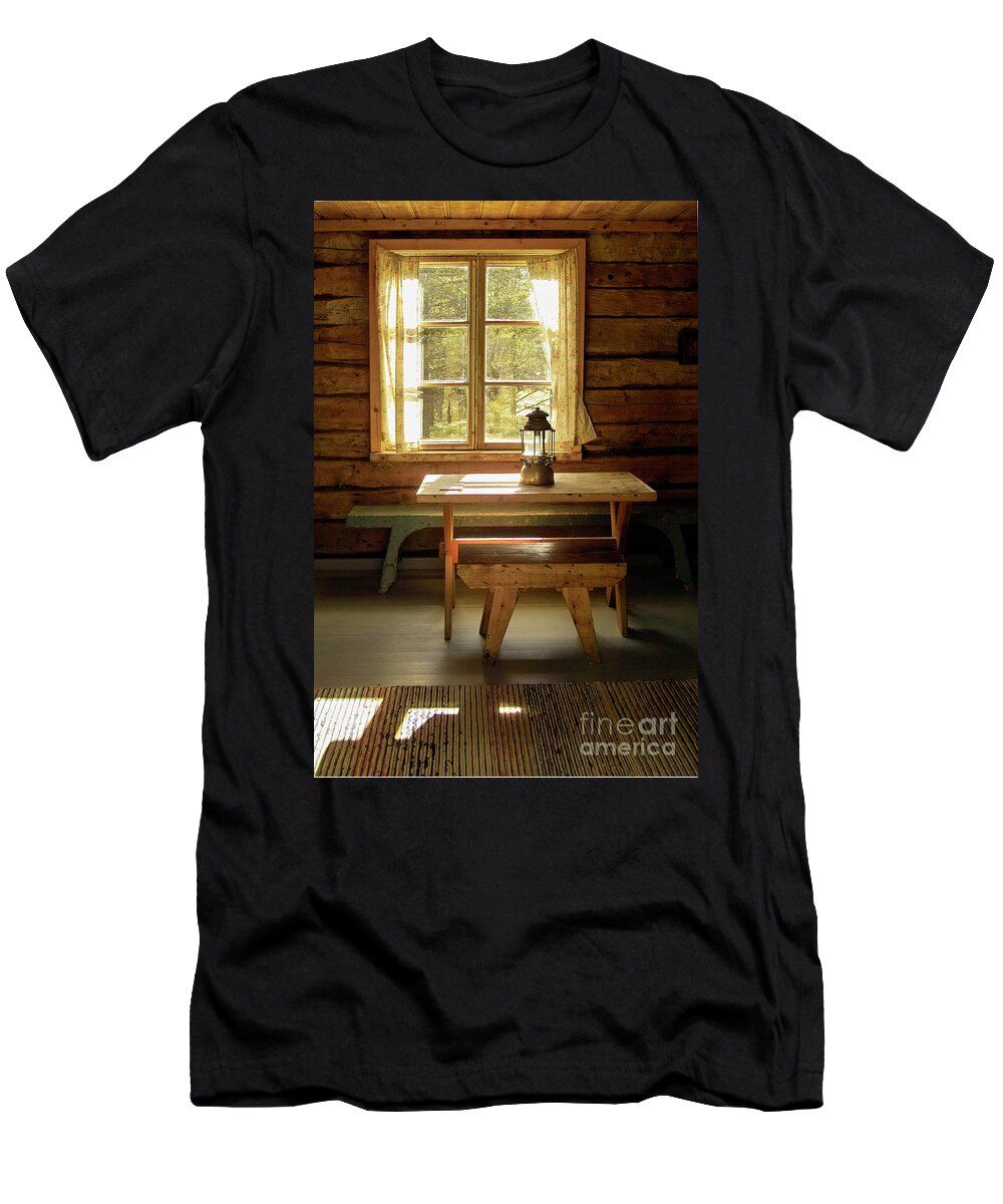 Room T-Shirt featuring the photograph The Parlour by Heiko Koehrer-Wagner
