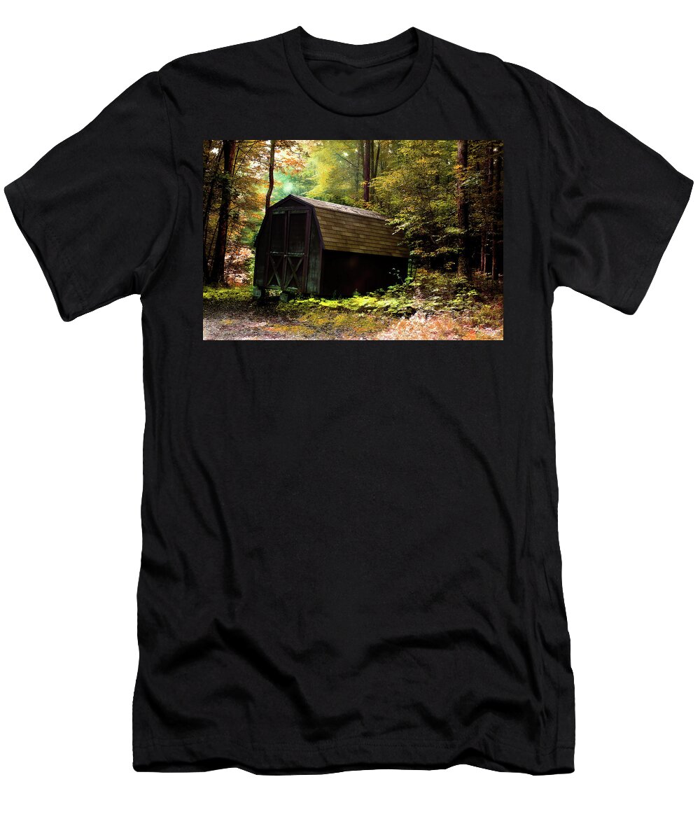Photograph T-Shirt featuring the photograph The Shed by Reynaldo Williams