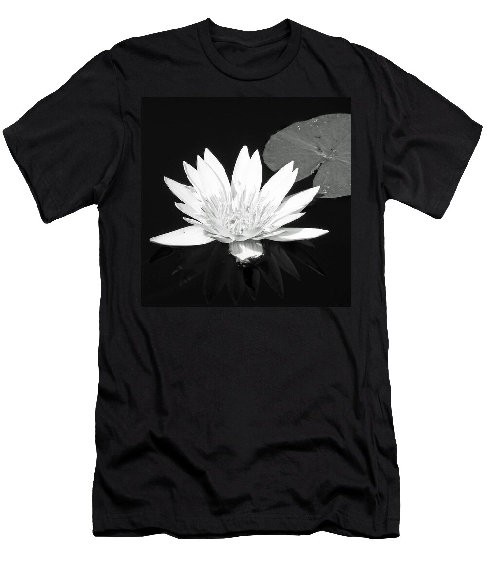 Water Lily T-Shirt featuring the photograph The Vintage Lily II by Melanie Moraga