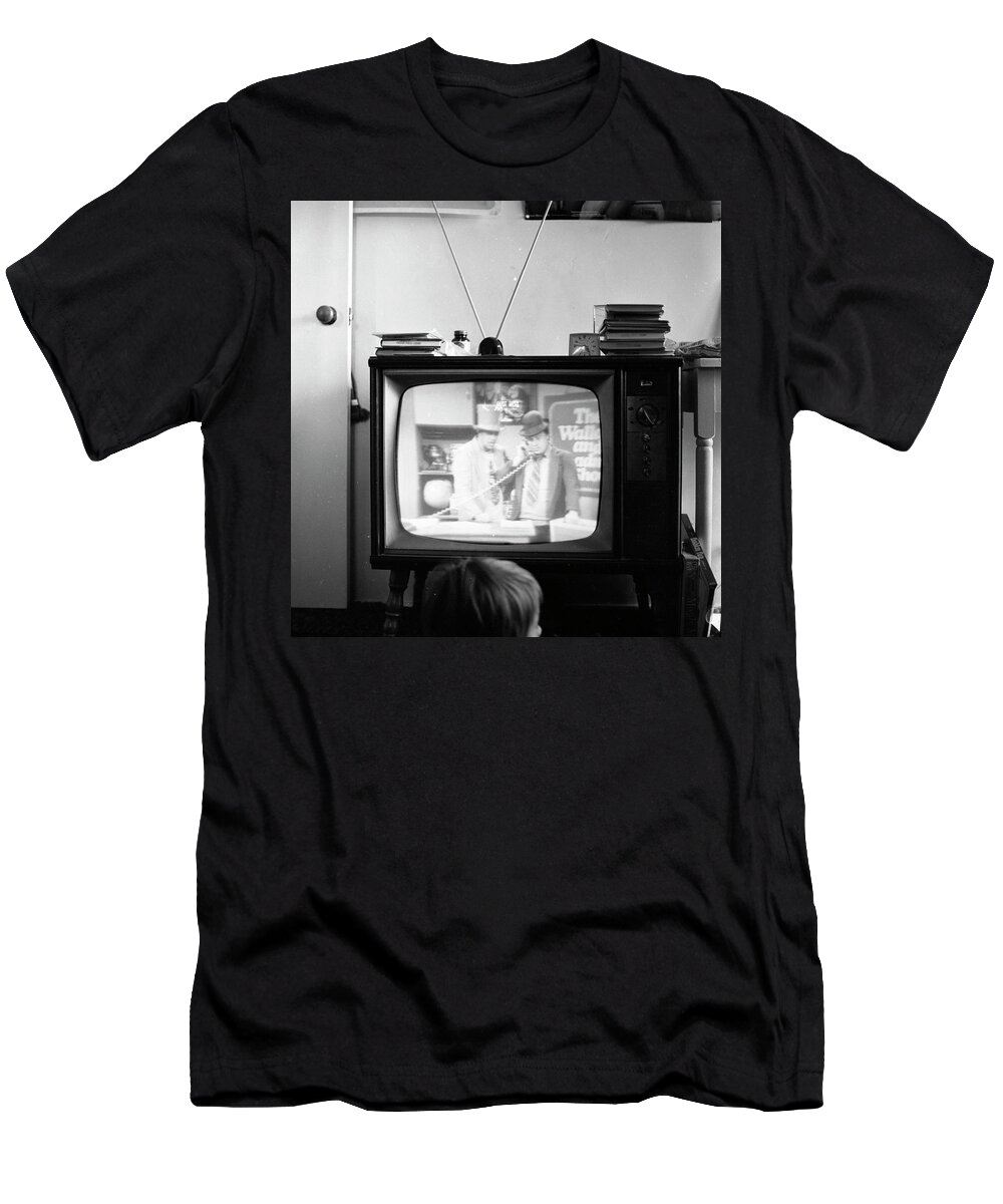 Phoenix T-Shirt featuring the photograph Phoenix Television Circa 1971 by Jeremy Butler