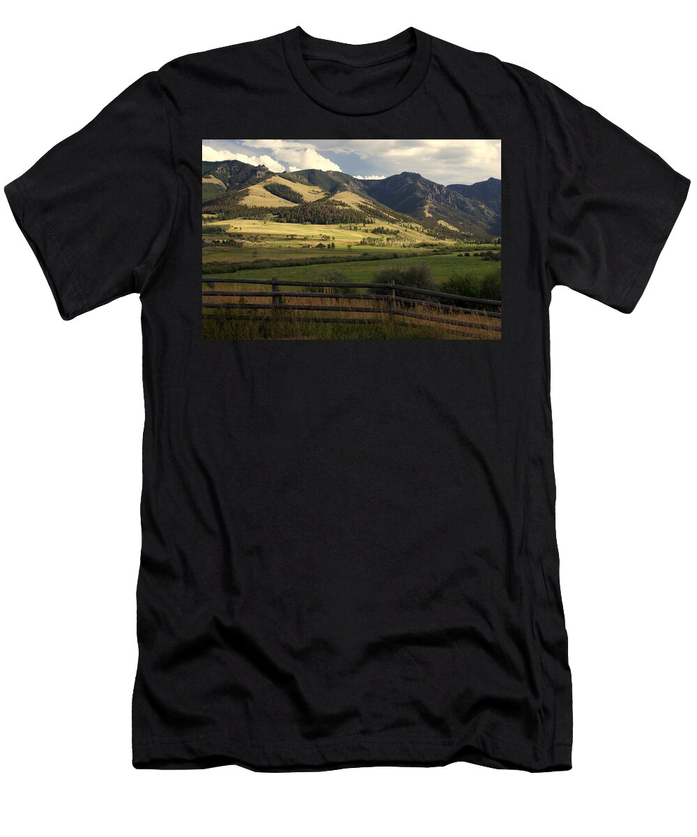 Landscapes T-Shirt featuring the photograph Tom Miner Vista by Marty Koch