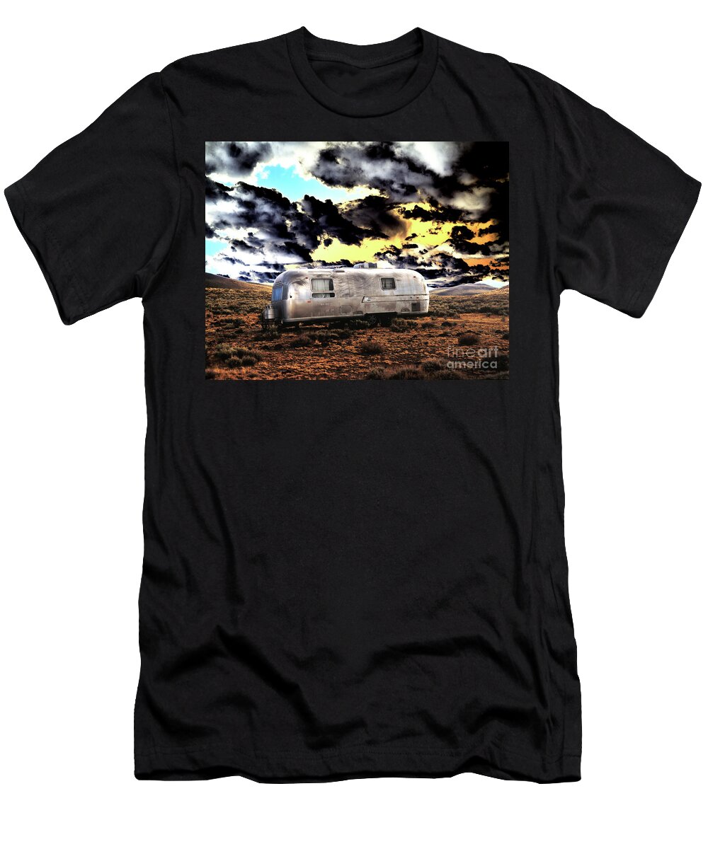 Trailer T-Shirt featuring the photograph Trailer by Jim And Emily Bush