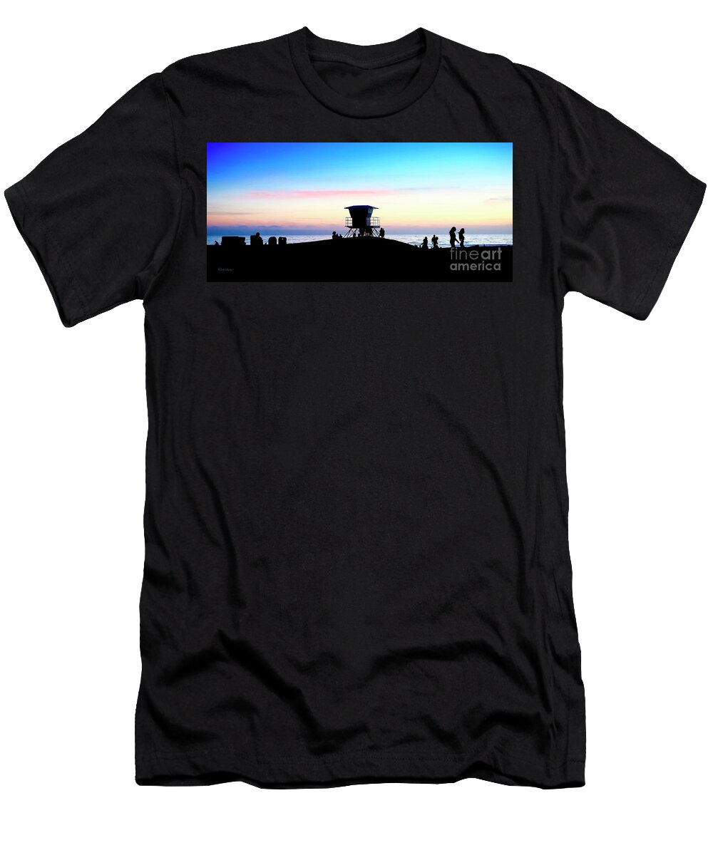 447 T-Shirt featuring the photograph Treasure Coast Florida Sunrise Seascape Paradise 447 by Ricardos Creations