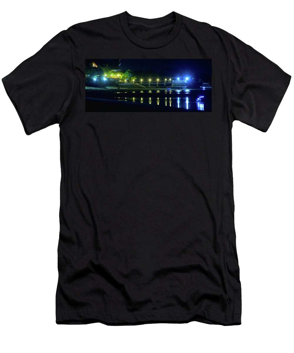 stock Images T-Shirt featuring the photograph Tropical Lights by James BO Insogna