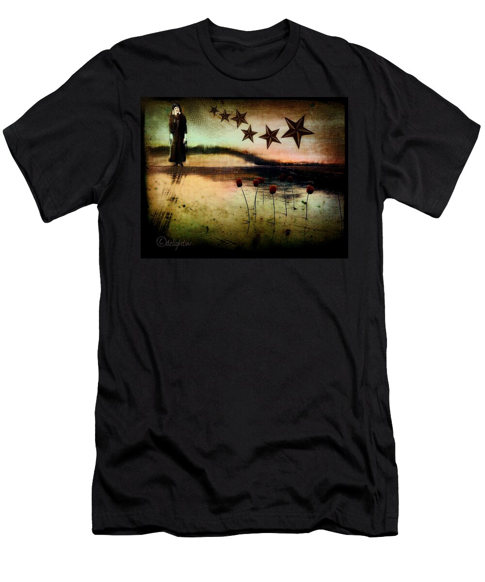 Woman T-Shirt featuring the digital art Twilight by Delight Worthyn