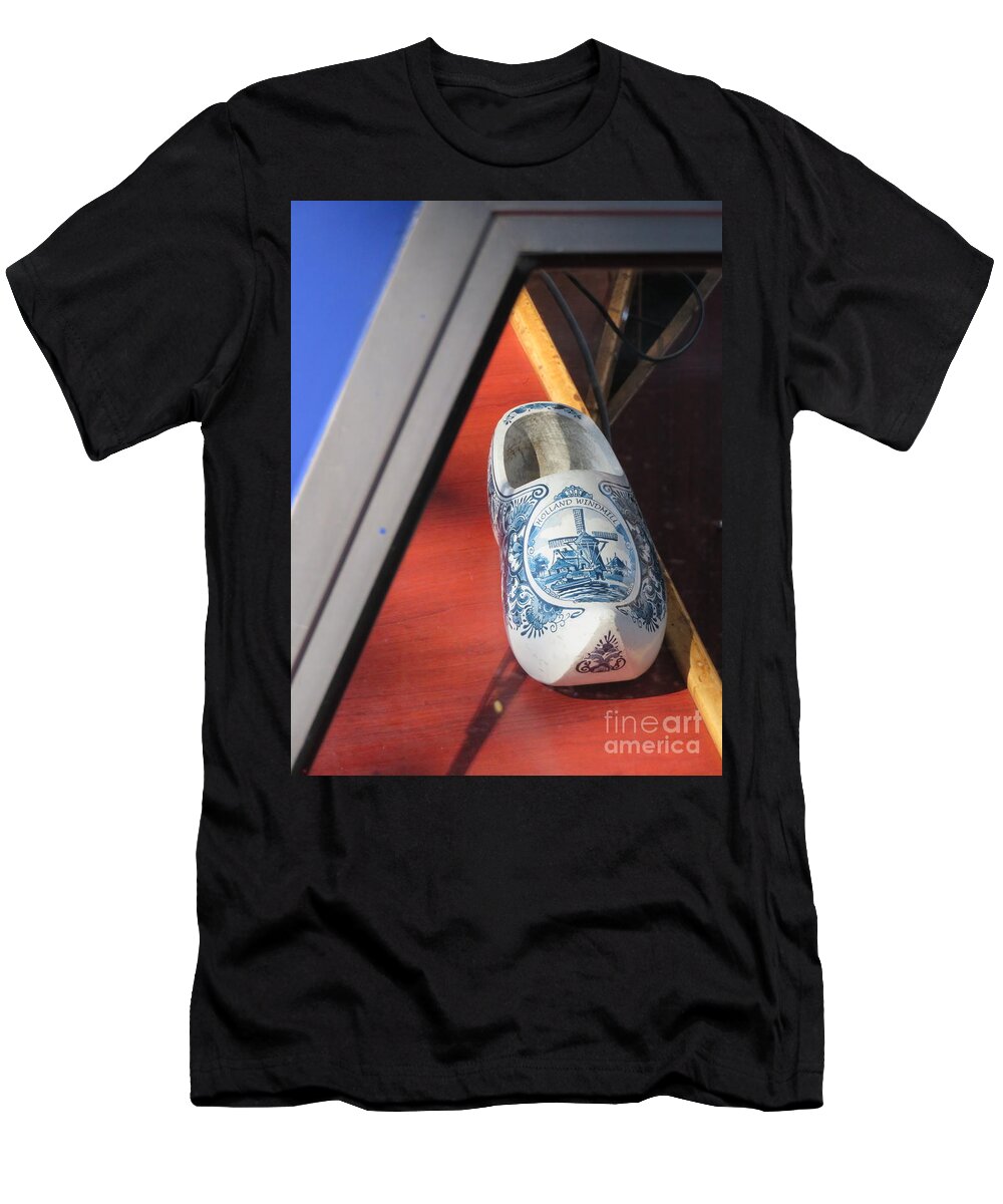 Boat T-Shirt featuring the photograph Waiting for a Tip by Diana Rajala