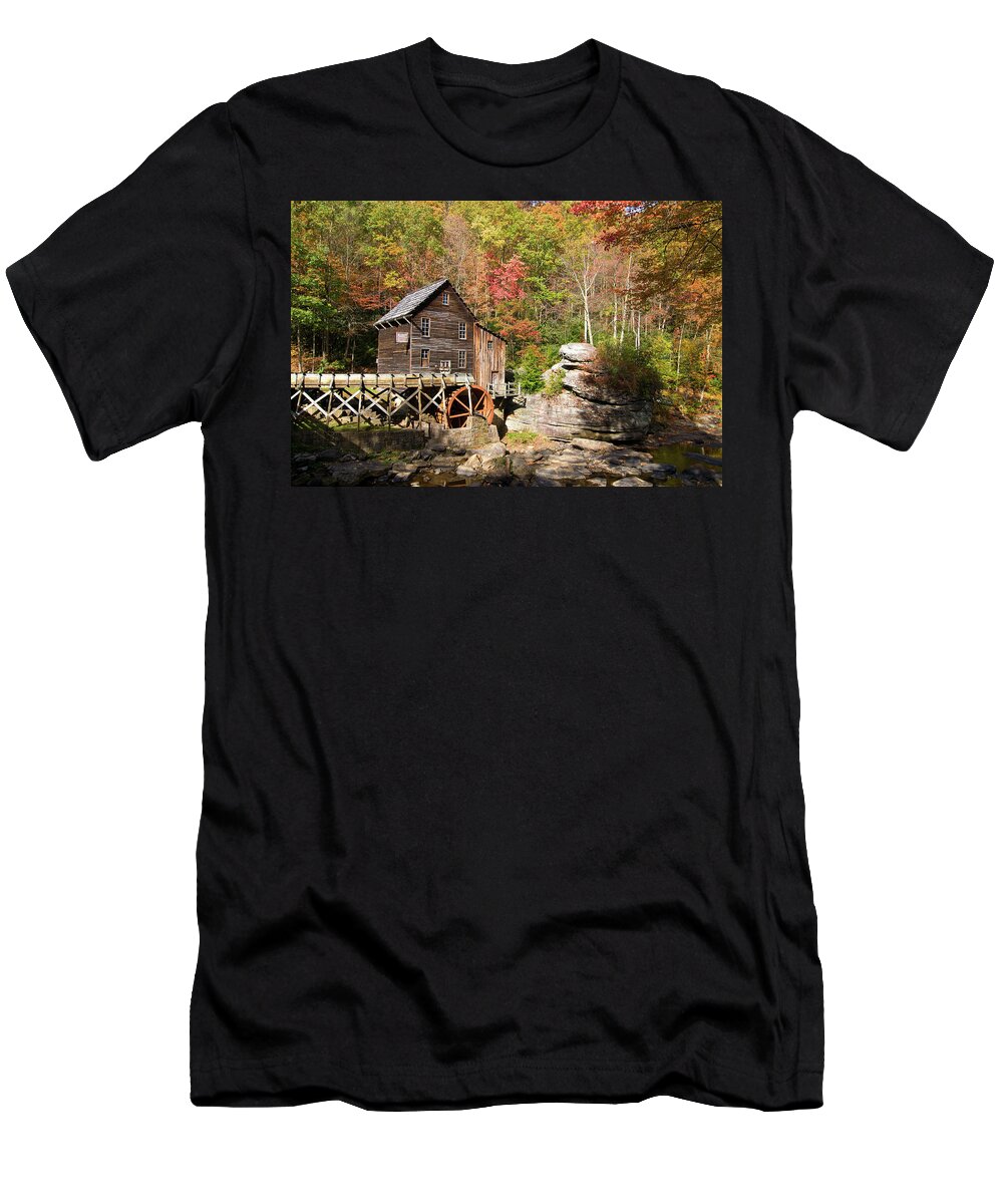West Virginia T-Shirt featuring the photograph West Virginia Mill by Steve Stuller