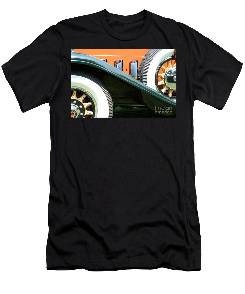 Car T-Shirt featuring the photograph Wheels by Crystal Nederman