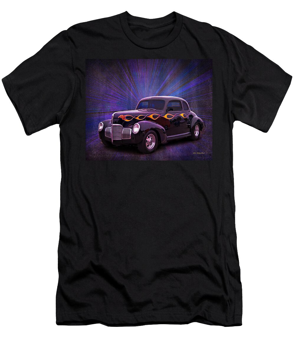 Wheels Of Dreams T-Shirt featuring the photograph Wheels of Dreams 2b by Walter Herrit