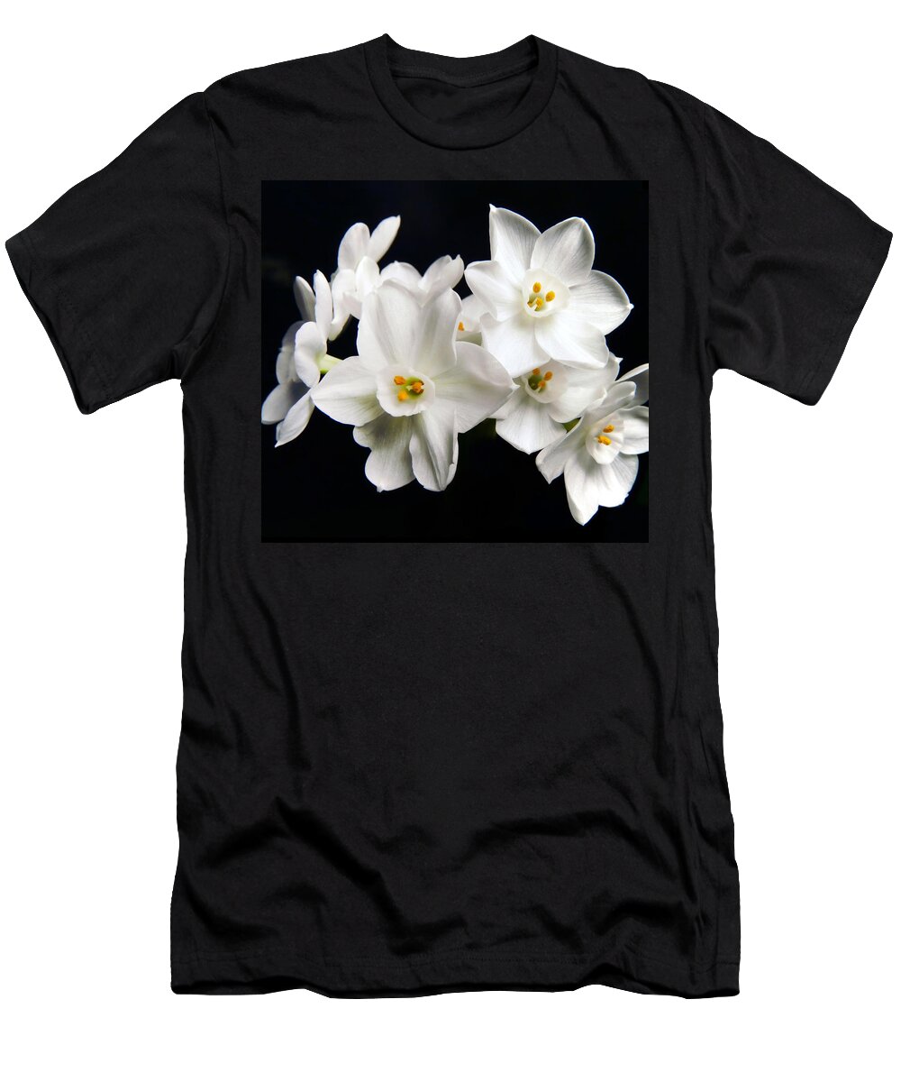 Flower T-Shirt featuring the photograph White Beauty by Mary Lane
