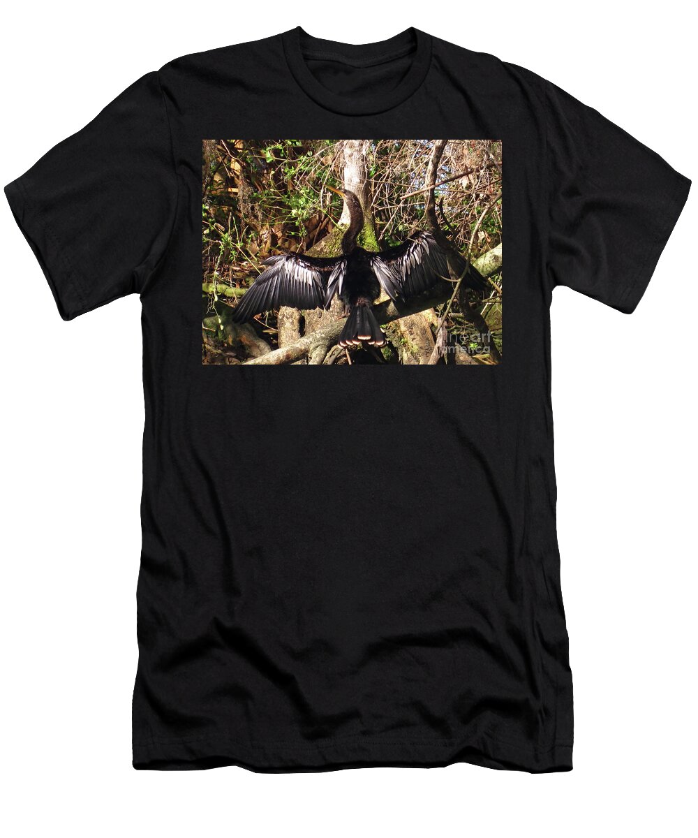 Bird T-Shirt featuring the photograph Wings Of Beauty by D Hackett