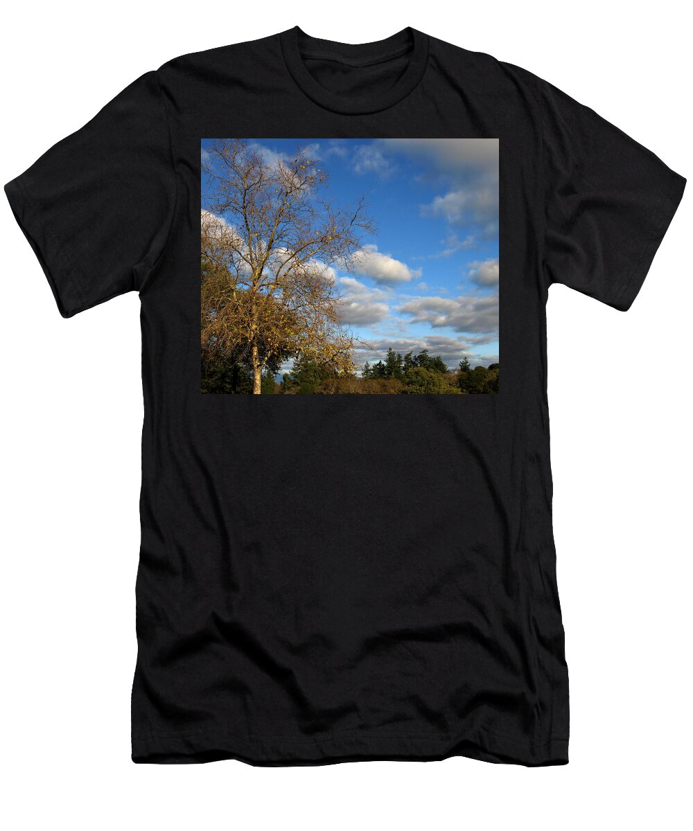 Winter Skies And Things T-Shirt featuring the photograph Winter Sky by Richard Thomas