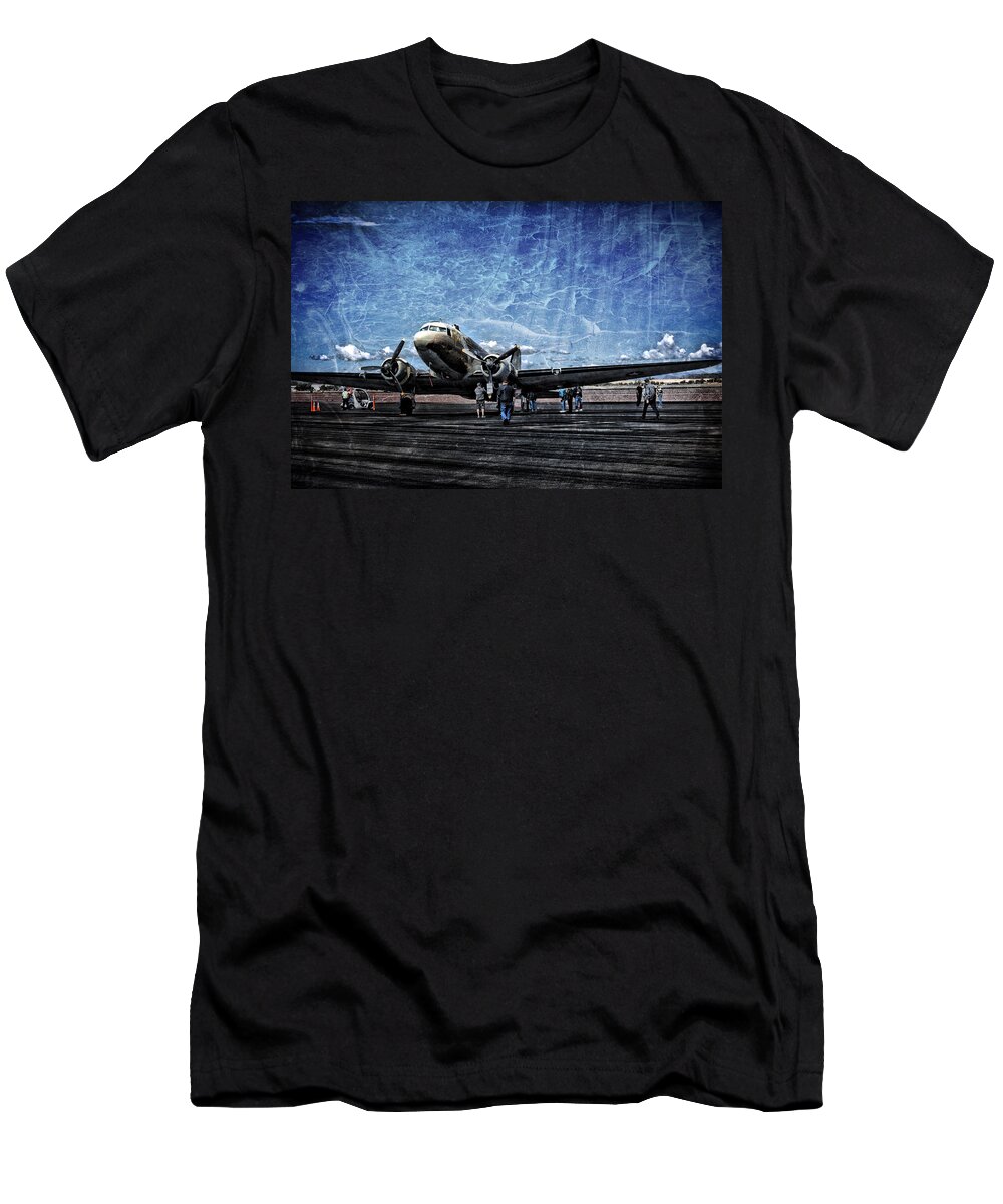 Photograph T-Shirt featuring the photograph WWII Workhorse by Richard Gehlbach