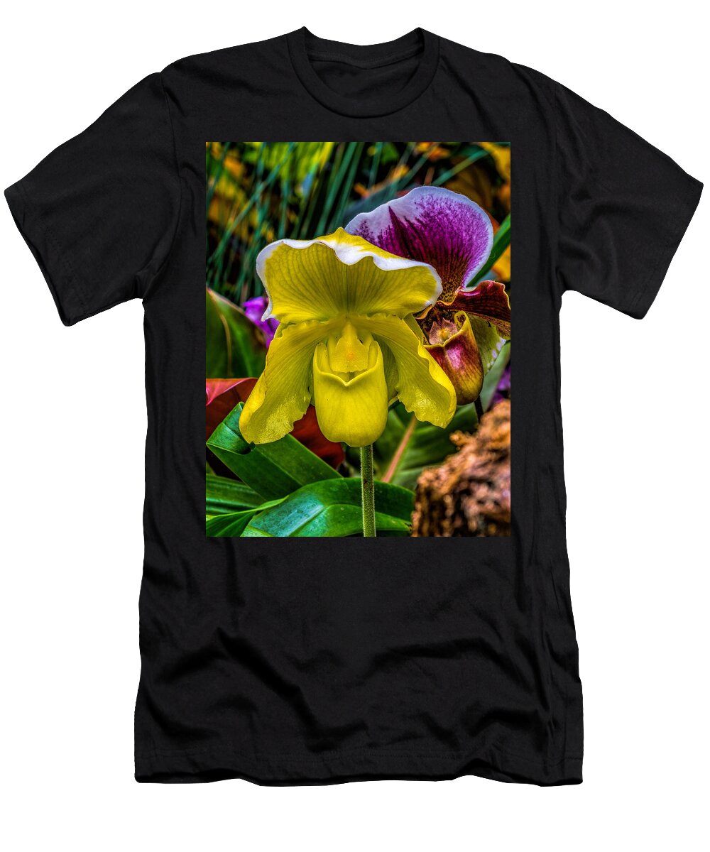 Beautiful T-Shirt featuring the photograph Yellow Ladyslipper by Nick Zelinsky Jr