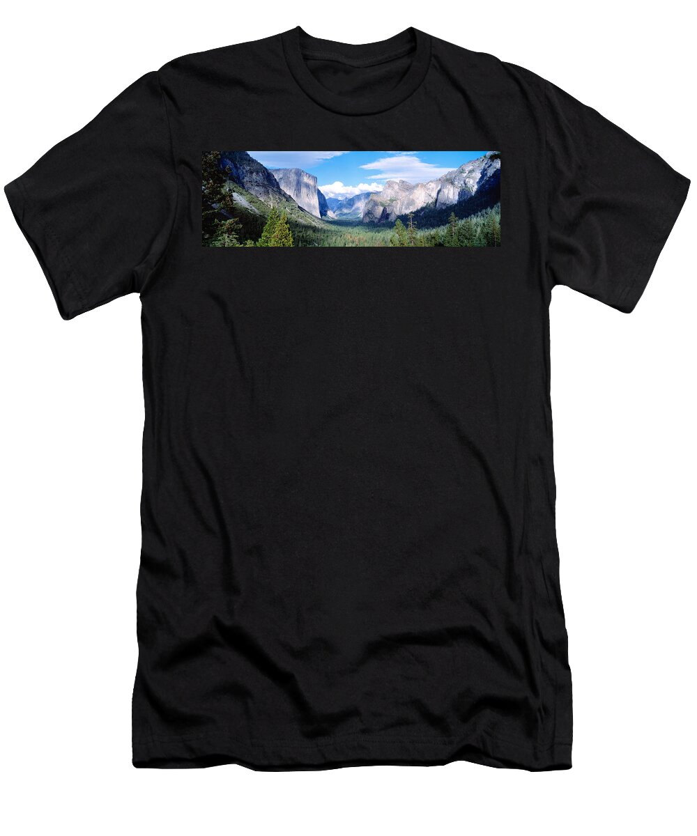 Photography T-Shirt featuring the photograph Yosemite National Park, California, Usa by Panoramic Images
