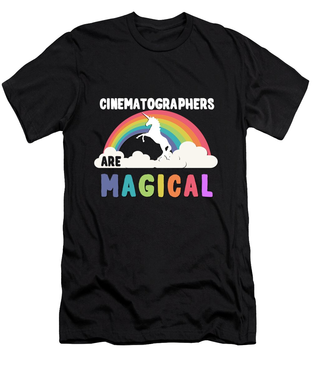 Unicorn T-Shirt featuring the photograph Cinematographers Are Magical #1 by Flippin Sweet Gear