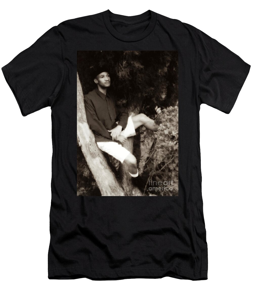 Portraits T-Shirt featuring the photograph Robert by Walter Neal