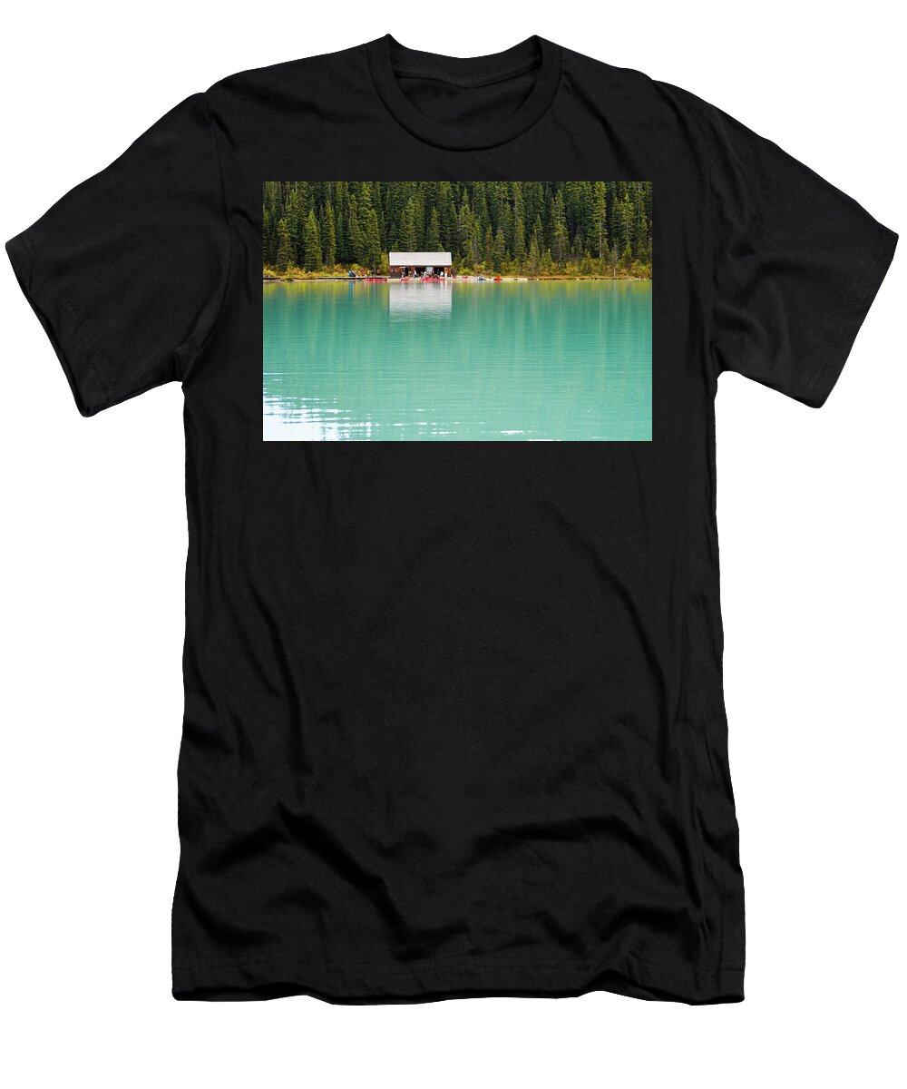 Alberta T-Shirt featuring the photograph Lake Louise #2 by Nick Mares