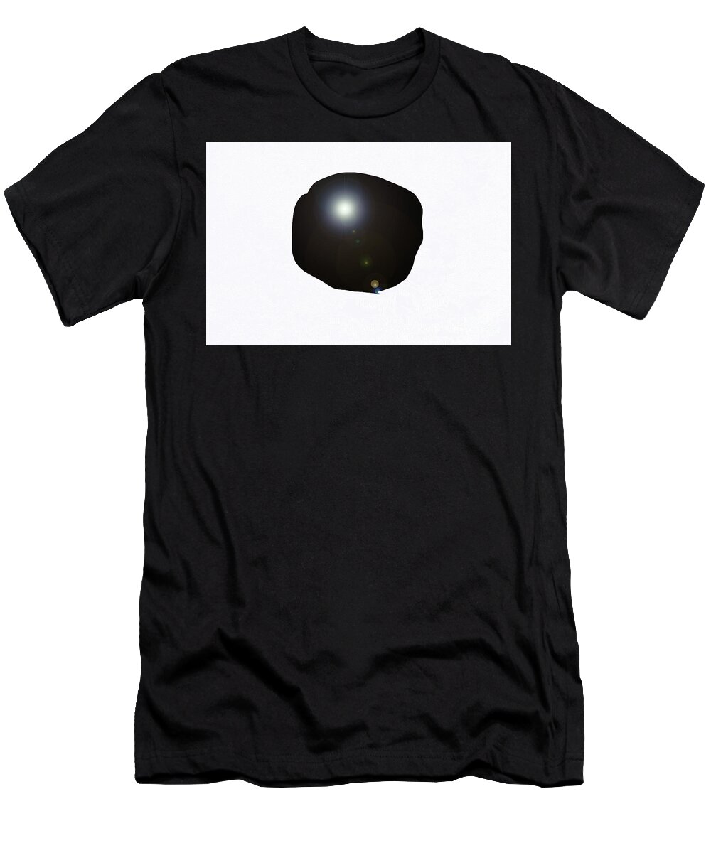 Walter Paul Bebirian T-Shirt featuring the digital art 3-12-2009a by Walter Paul Bebirian