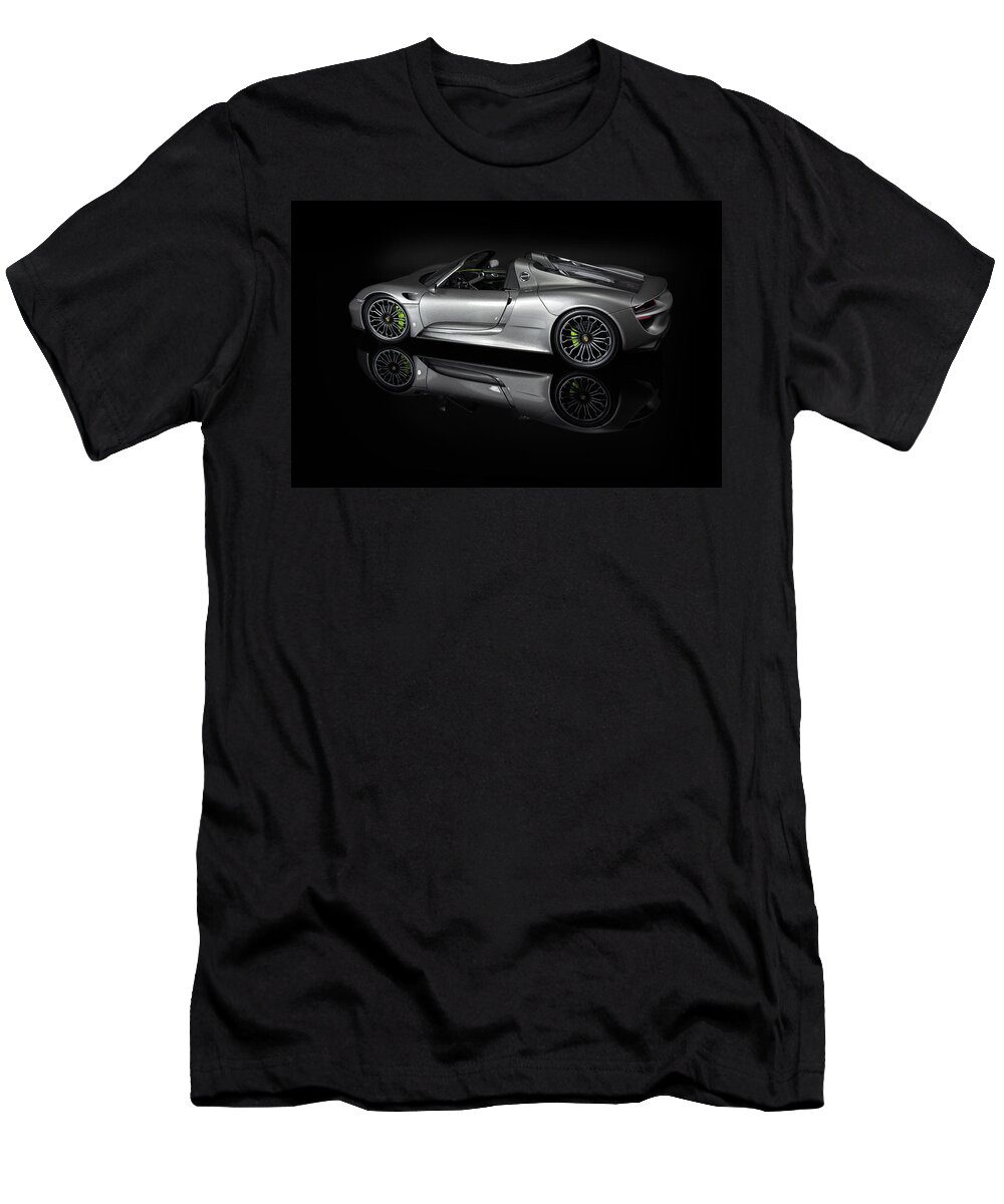 Porsche T-Shirt featuring the photograph Porsche 918 Spyder #3 by Evgeny Rivkin
