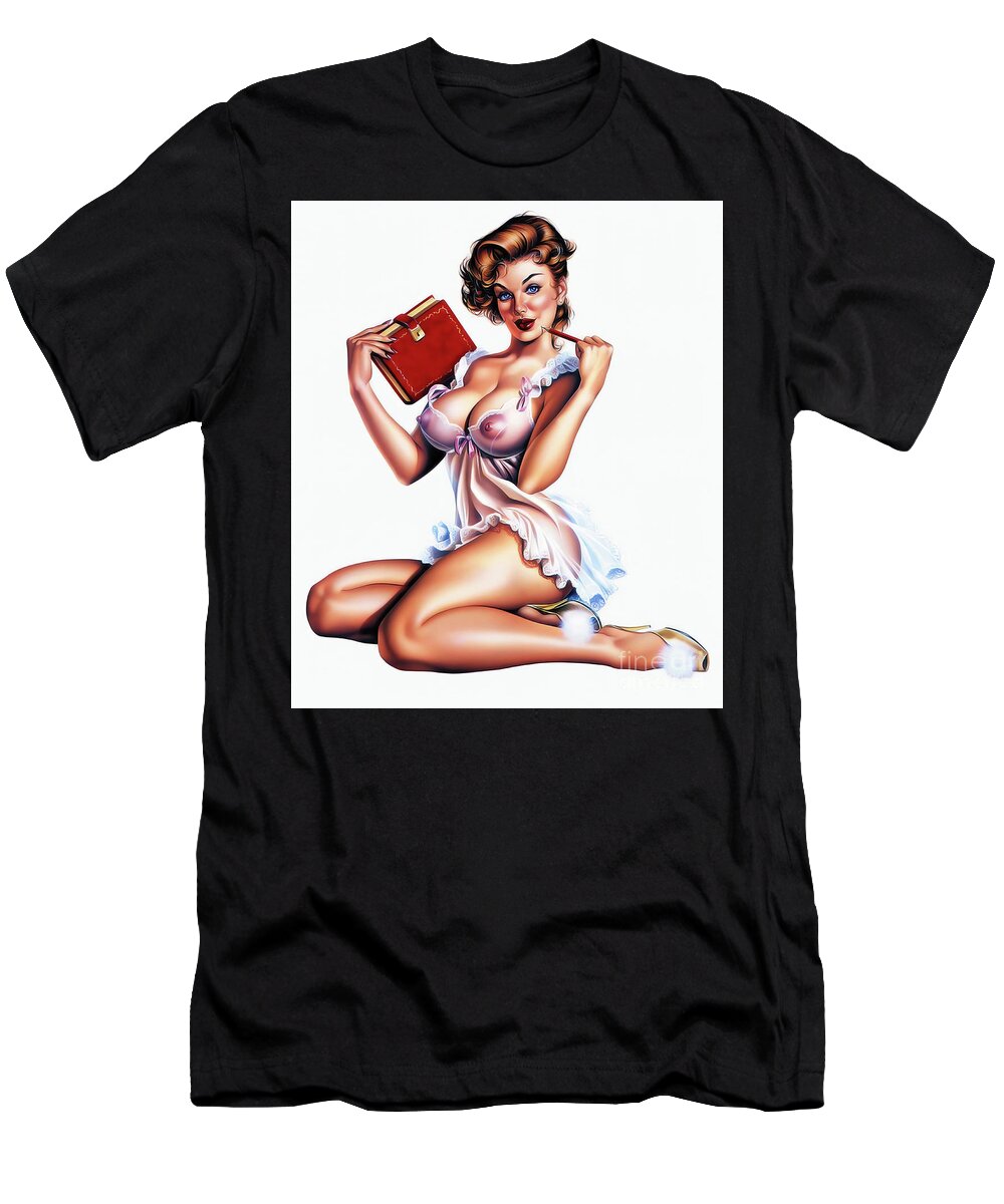Sexy Boobs Girl Pussy Topless erotica Butt Erotic Ass Teen tits cute model pinup porn net sex strip T-Shirt by Deadly Swag photo picture