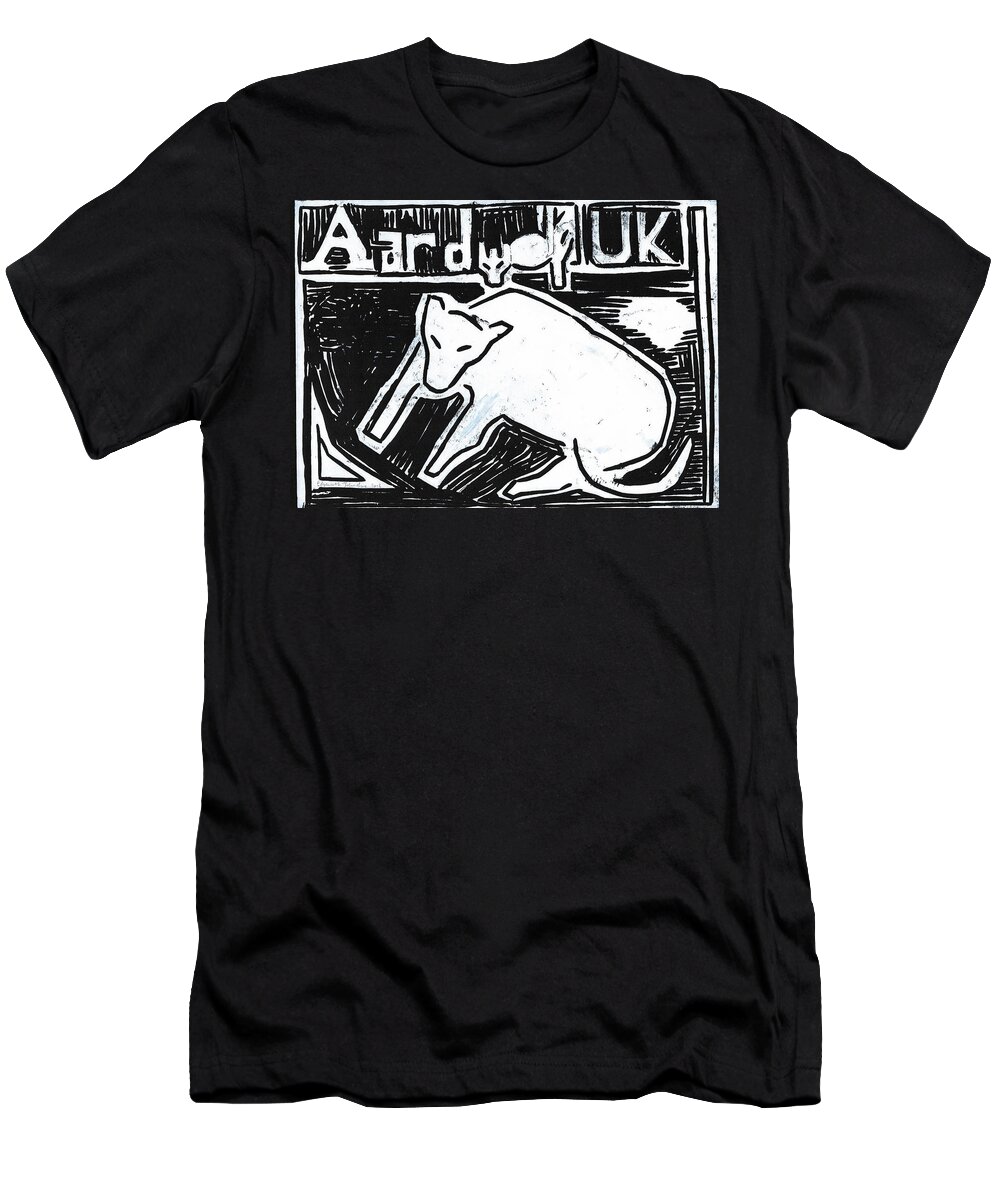 Aardwolf T-Shirt featuring the relief Aardwolf UK by Edgeworth Johnstone