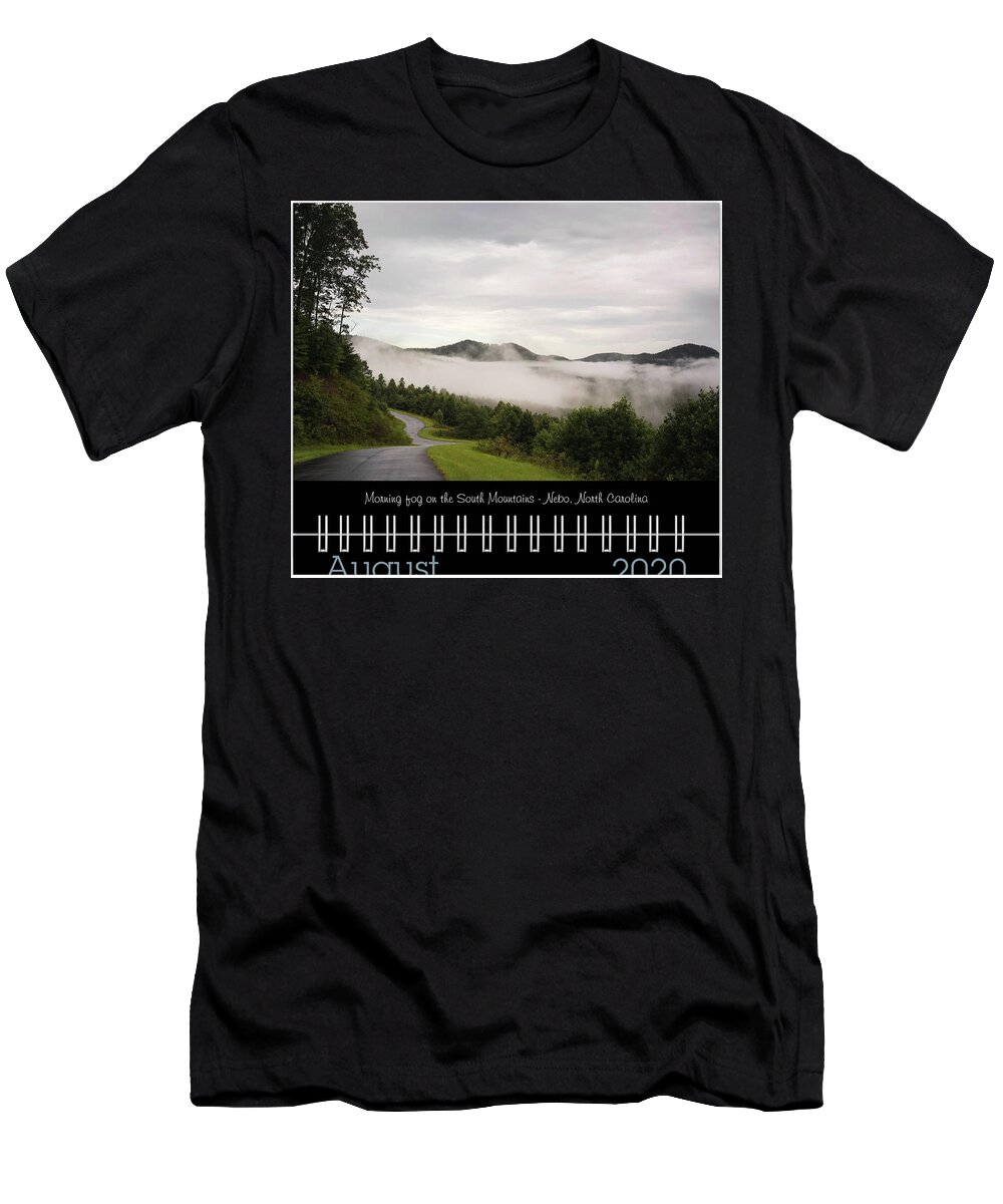 2020 T-Shirt featuring the photograph August 2020 Classic Calendar Preview by Joni Eskridge