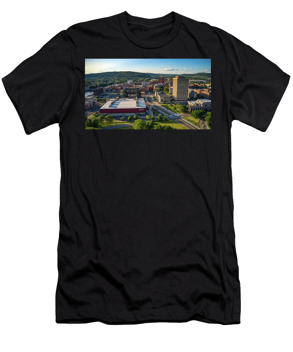 New York T-Shirt featuring the photograph Binghamton by Anthony Giammarino